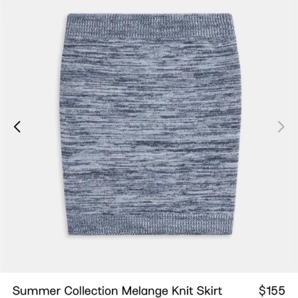 NEW Madhappy Melange Cozy Knit Skirt - Picture 3 of 11